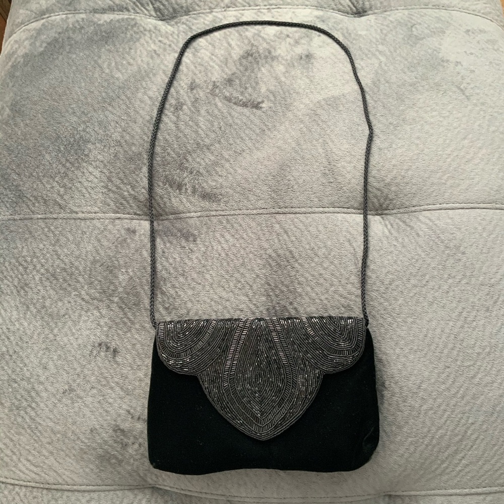 Velvet Handmade, Embellished Evening Bag.
